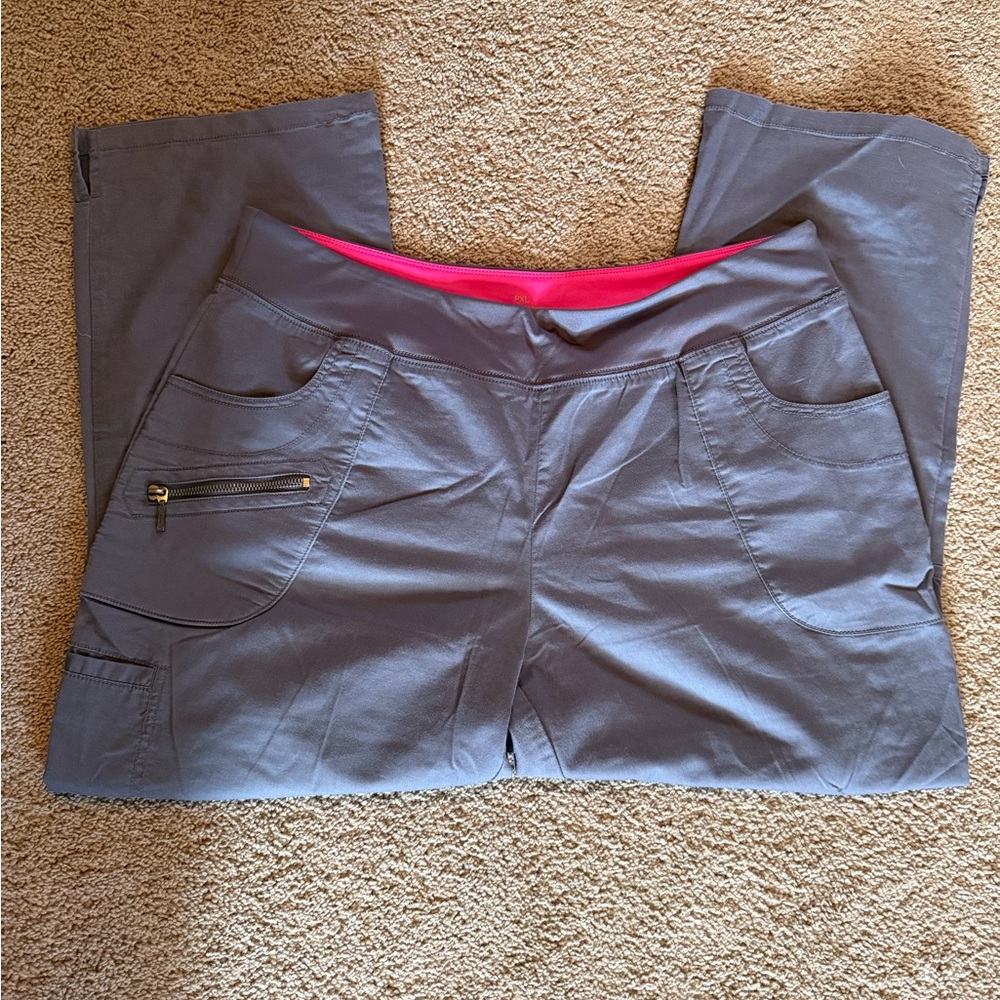 Stylish Women's Gray Scrub Pants